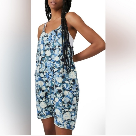 Free People Hot Shot Romper - Picture 1 of 4